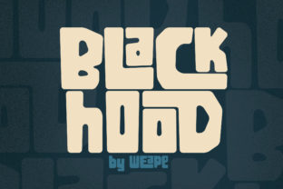 Blackhood: The Round Display Font That Demands Attention