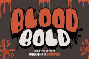 Blood Bold: A Display Font for Unforgettable Marketing