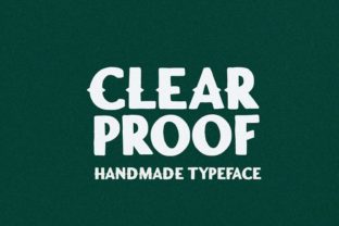 Clear Proof Font: A Bold Display Typeface for Web