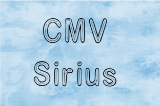 CMV Sirius: The Light Display Font for Scroll-Stopping Visuals