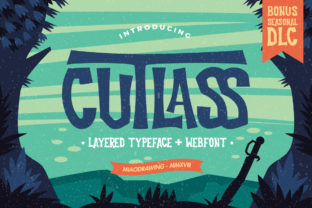 Cutlass Typeface: A Bold Display Font for Scroll-Stopping Visuals
