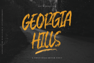 Georgia Hills: A Display Font Built for Real-World Personality