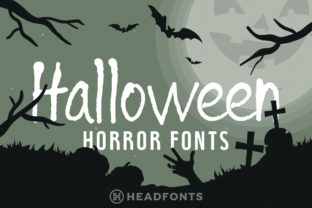 Halloween Duo: A Spooky Typeface Duo for Handmade Creations