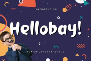 Hellobay: A Playful Display Font for Memorable Branding