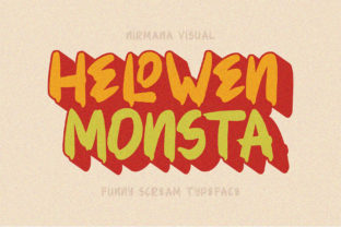 Helowen Monsta Font Review for Handmade Sellers