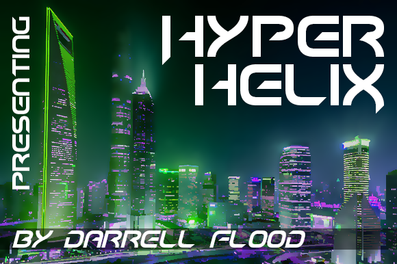 Hyper Helix: A Futuristic Font for Bold Business Brands