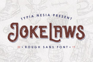 Jokelaws: The Dynamic Display Typeface for Standout Branding