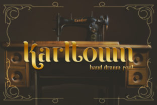 Karltown Font: A Bold Vintage Typeface for Standout Branding