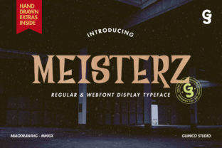 Meisterz: The Chunky Display Font Every Crafter Needs