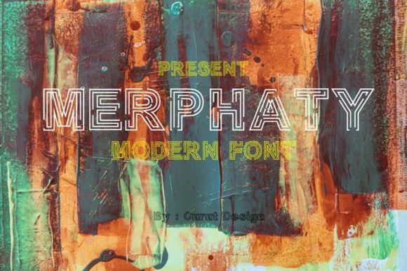 Merphaty: A Maze-Inspired Display Font for Digital Creators