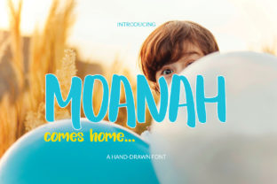 Moanah: A Bold Display Font for Editorial Design and Publishing