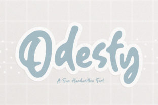 Odesty: A Natural Display Font for Modern Digital Design