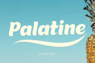 Palatine: A Bold Display Font for Memorable Branding