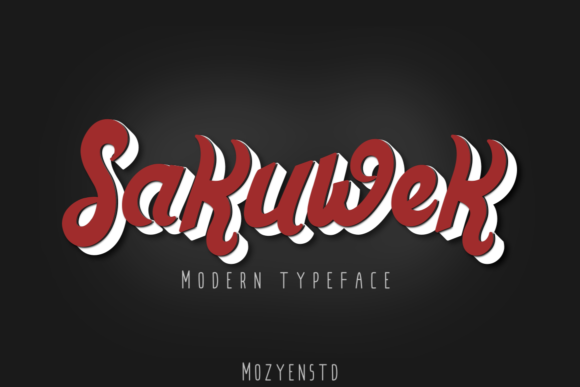 Sakuwek: A Sweet yet Powerful Display Font for Editorial Design