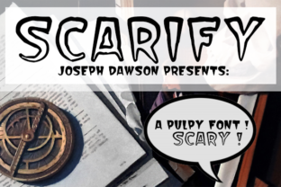 Scarify Typeface Adds Spooky Charm to Editorial Design