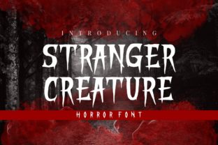 Stranger Creature: A Display Font That Commands Editorial Attention