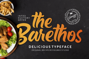 The Barethos: A Display Font That Feels Like Comfort Food